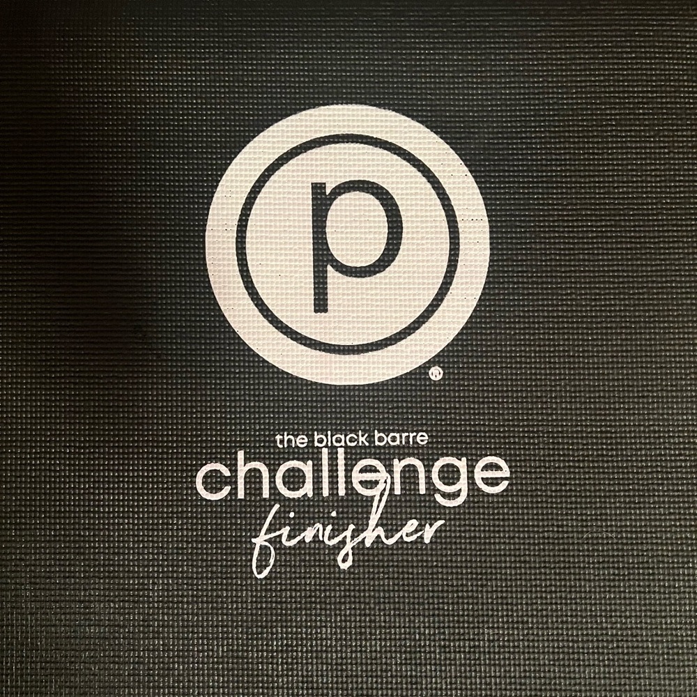 Pure barre challenge finisher yoga mat